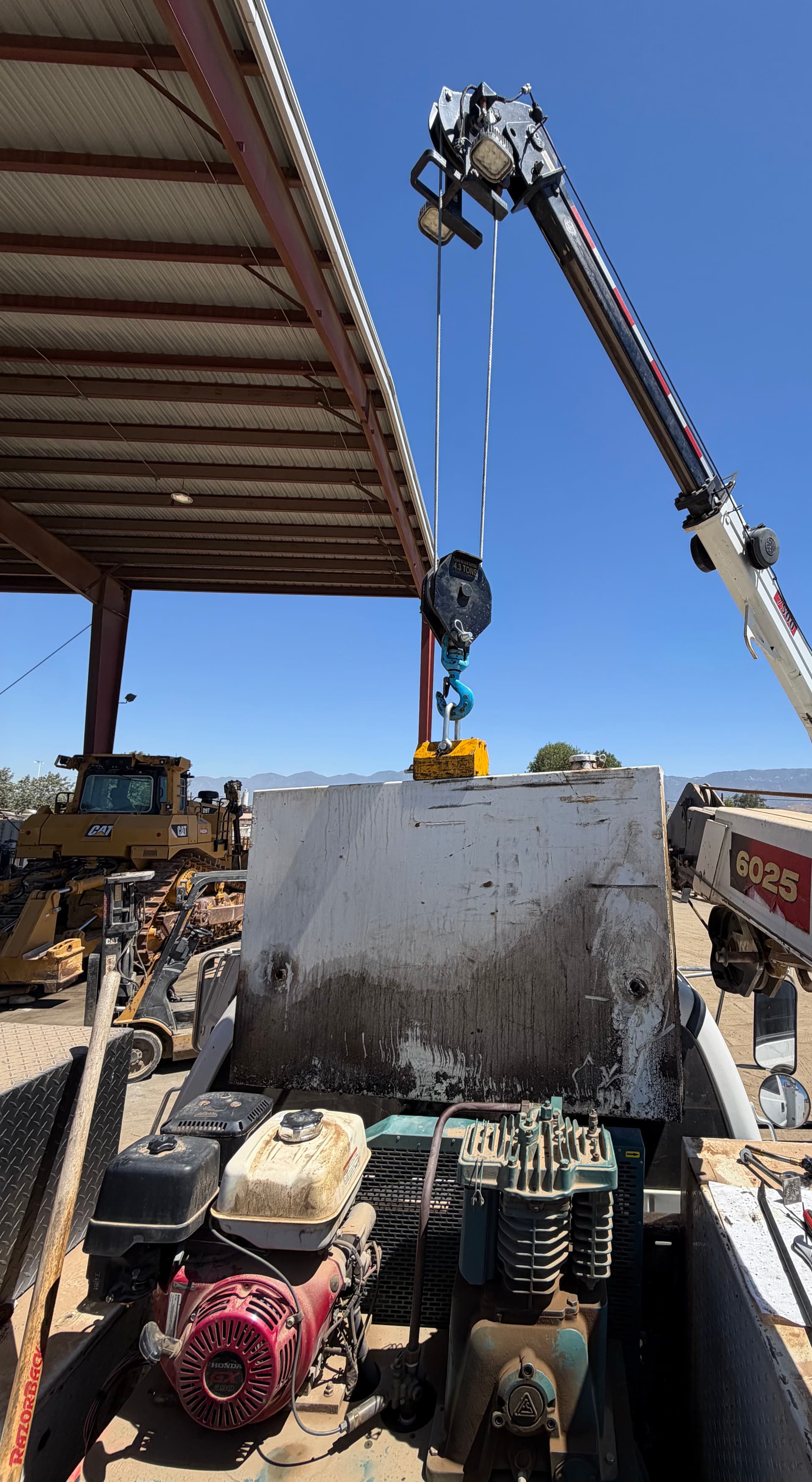Full Hydraulic and Safety System Overhaul on a Boom Crane image