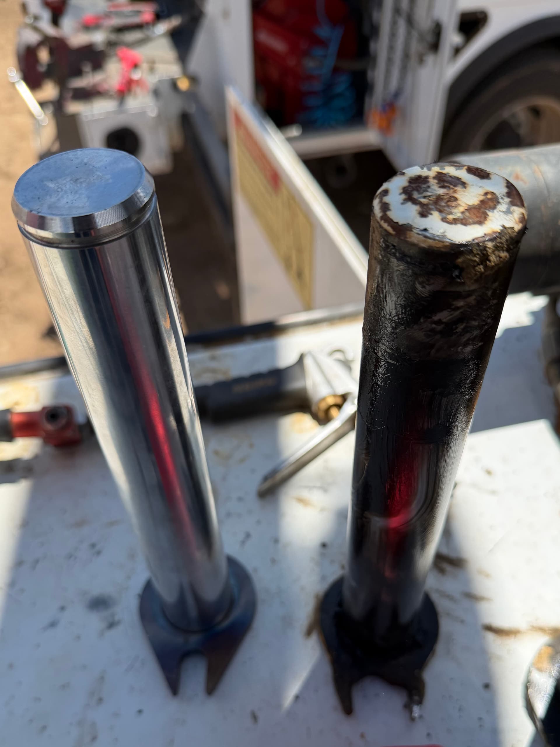 Gallery photos for IMT 3820 Crane Cylinder Pin and Wire Rope Replacement: Image #1